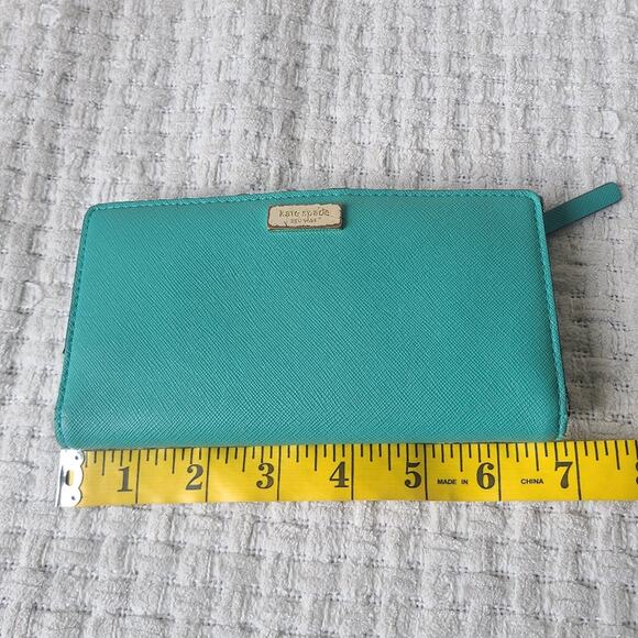Kate Spade New York Turquoise Leather Wallet - Picture 9 of 10